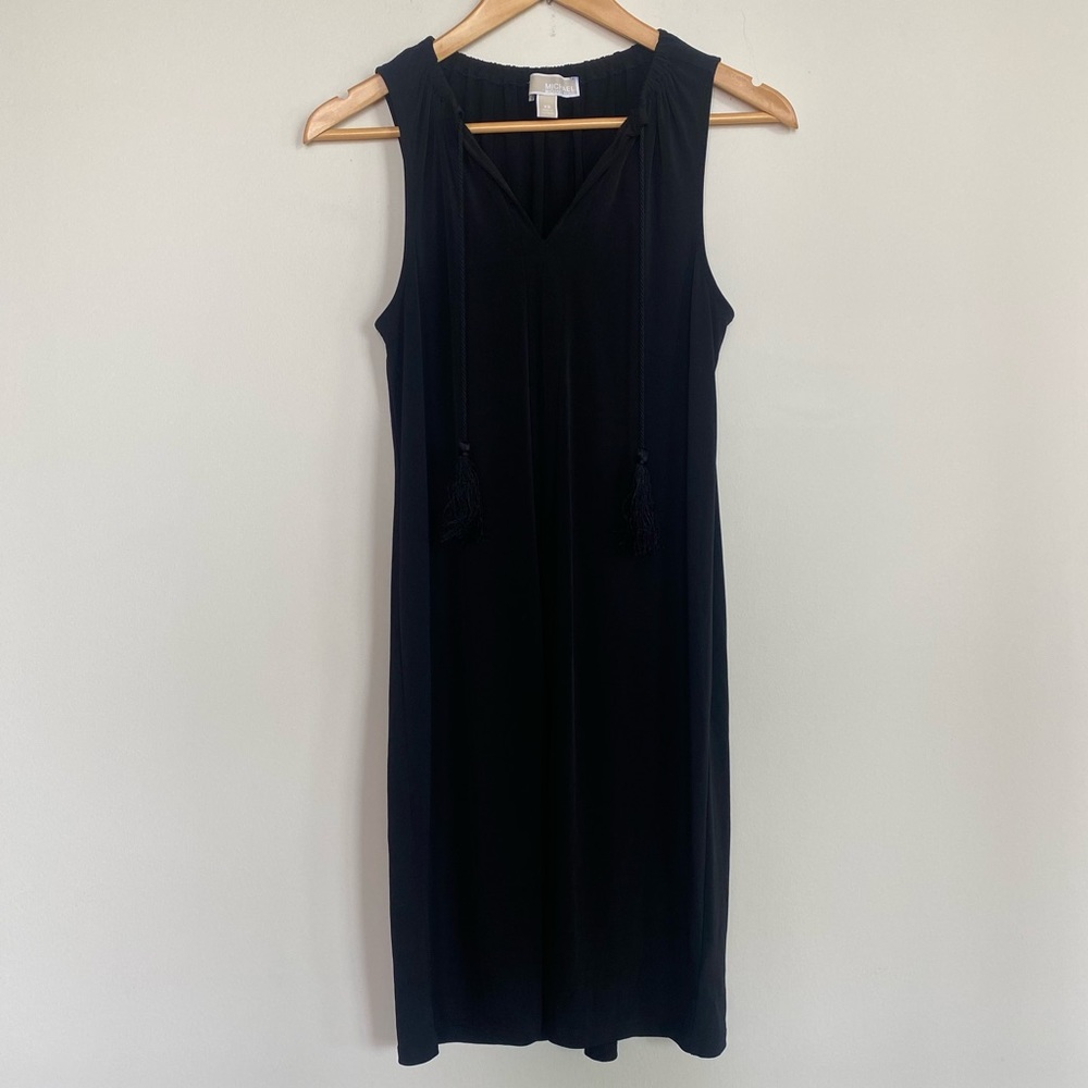 NWOT Michael Kors Sleeveless Little Black Dress Summer Cocktail Formal XS